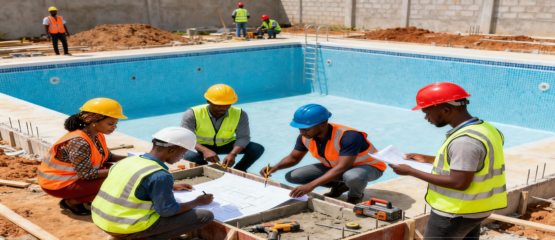 swimming pool construction company