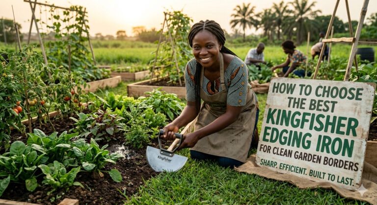 How to Choose the Best Kingfisher Edging Iron for Clean Garden Borders