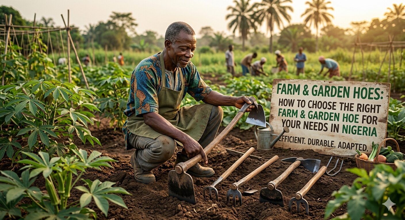 high quality farm and garden hoe for Nigerian agriculture