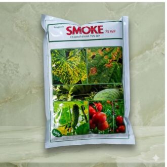 Smoke 75 WP Fungicide 500g packaging for crop protection in Lagos