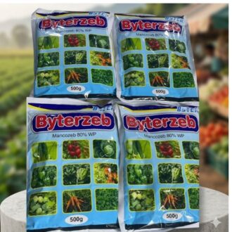 Byterzeb Mancozeb 80% WP Fungicide 500g for crop disease control in Nigeria