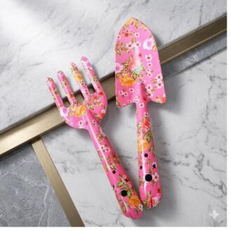 2In1 Floral Garden Tool Set