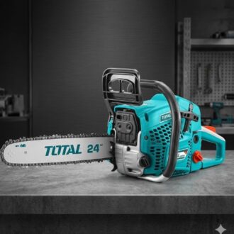 Professional gasoline chainsaw Total brand for construction and farming use