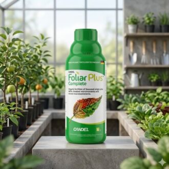 Organic Fertilizer Foliar Plus liquid spray for fast plant nutrient absorption