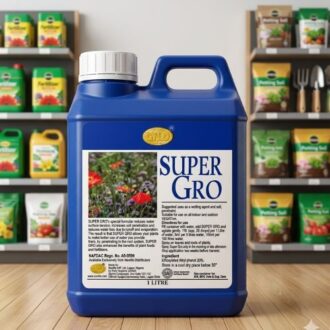 Super Gro 1liter organic plant growth enhancer for improved crop yield and healthy plants