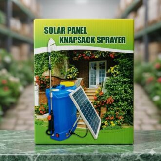 Solar Panel Knapsack Sprayer used for efficient farm pesticide and herbicide application