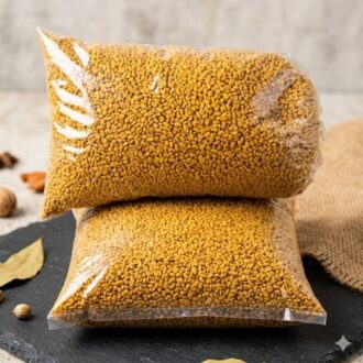 Premium Fenugreek Seed - 1kg for planting, farming, herbal cultivation, and spice production with high germination and healthy crop growth in Nigeria.