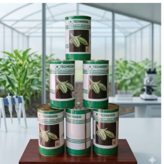 Technisem Kirikou Okra Seeds 100g and 1kg packaging for vegetable farming in Nigeria