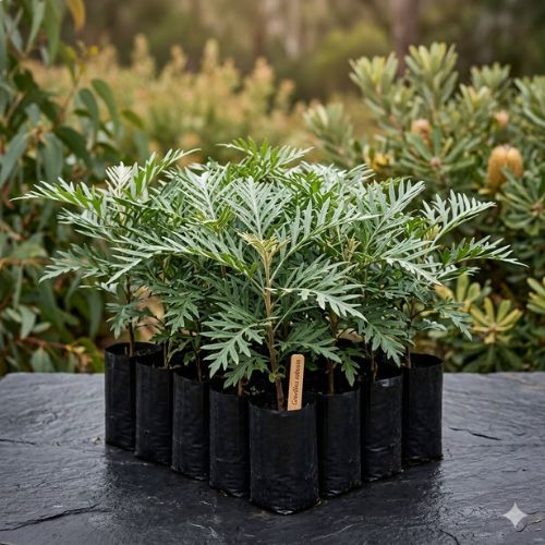 Untitled design - 2026-05-14T151520.921 Healthy Neem Herb Seedlings in a bag ready for planting in Nigeria