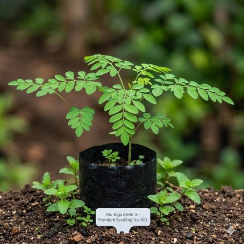 Untitled design - 2026-05-14T153305.723 Healthy Monringa Seedlings in a bag ready for planting in Nigeria
