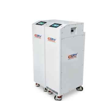 Deriy 16kwh Lithium Iron Phosphate Battery for solar energy storage, high-capacity backup power solution for homes, offices, and industrial solar systems in Lagos Nigeria.