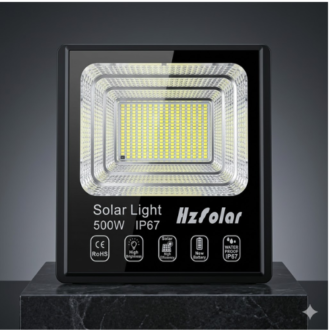 500w Solar Light with 12V high-brightness LED outdoor lighting system for homes, streets, gardens, and security lighting in Nigeria.