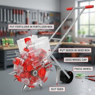 Seed Planter With Fertiliser (ROLLING TYPE) for efficient farming and planting