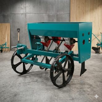 Manual seed planter tiller for maize and vegetable farming
