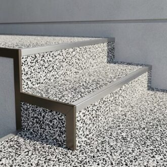 Gravel Bounded Floor installed in a modern residential landscape