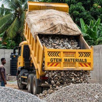 Aggregates Gravel for landscaping, drainage, and construction projects