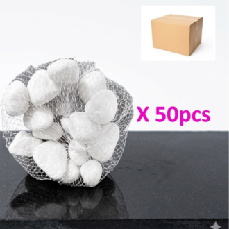 Smooth River Rock - 50pcs in a Carton
