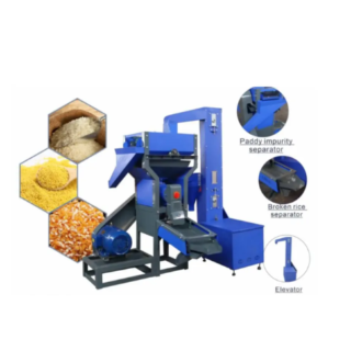 6N70 Pro Max Rice Mill with Elevator 450-600 kg hr commercial paddy processing machine buy affordable tractor in Lagos Neatscape