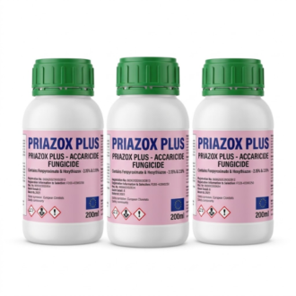 Priazox Plus Fungicide and Acaricide 200ml bottles for crop and lawn disease control