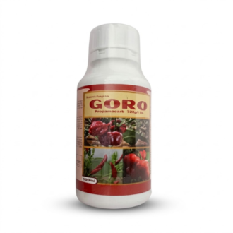 "Goro Propamocarb 722g/l SL systemic fungicide 500ml bottle"