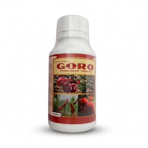 Untitled design (50) "Goro Propamocarb 722g/l SL systemic fungicide 500ml bottle"