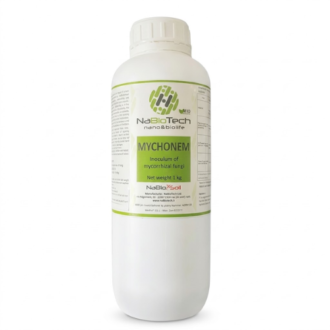 NaBioTech MYCHONEM 1kg bottle - Inoculum of mycorrhizal fungi bio-fertilizer for soil health