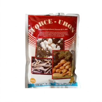 Force Uron Diuron 80% WP selective systemic residual agricultural herbicide 200g sachet.
