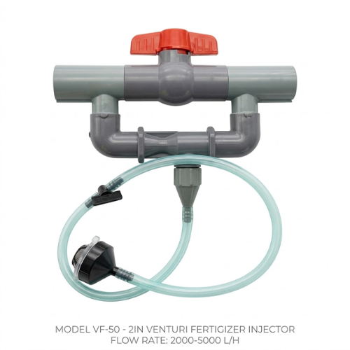 Untitled design (76) Venturi (For Drip Irrigation | 2 Inches) fertigation injector with bypass valve kit